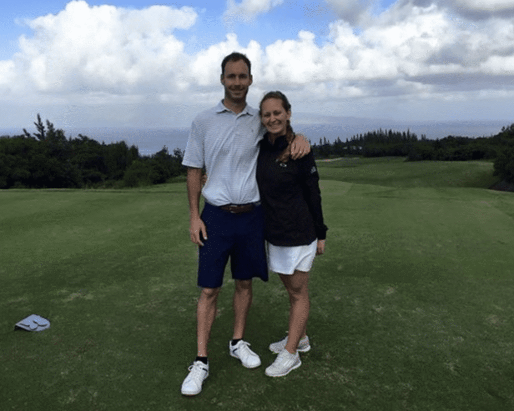 maren and nick in hawaii at kapula