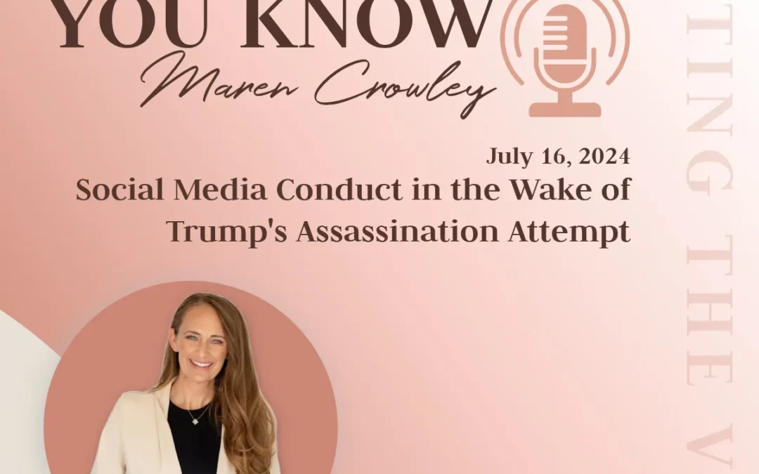 Social Media Conduct in the Wake of Trump’s Assassination Attempt