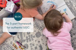 the simple framework that makes ugc feel natural